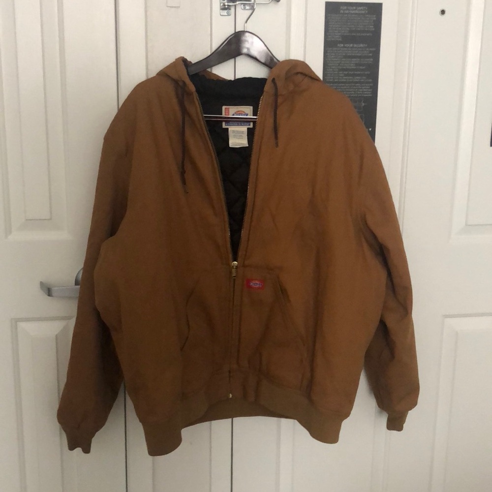 Dickies 2XL dark camel colored jacket
